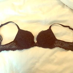 NWOT Victoria’s Secret sexy black lace bra